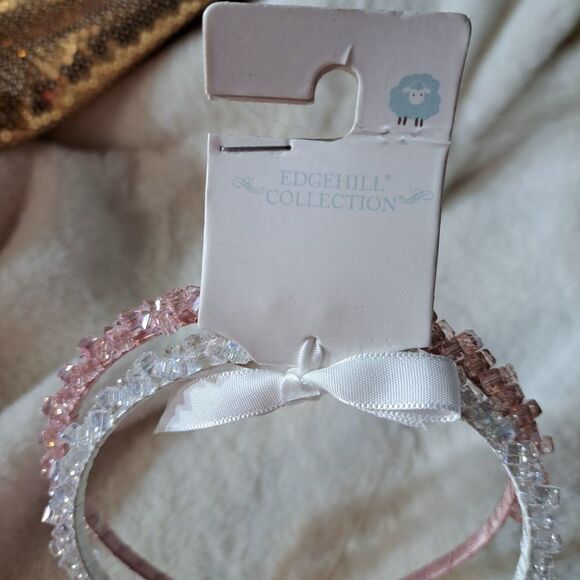 NWT Edgehill Collection Crystal Headband 2pk - Picture 8 of 10